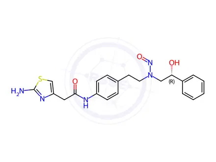 Chemical structure of Mirabegron Impurity 33