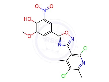 Chemical structure of Opicapone Impurity 9