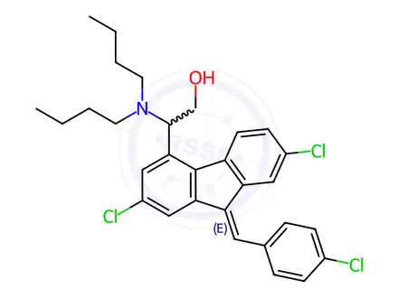 Chemical structure of Benflumetol Impurity 2
