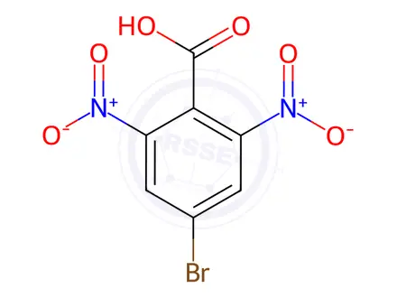 Chemical structure of 4-Bromo-2,6-dinitrobenzoic Acid