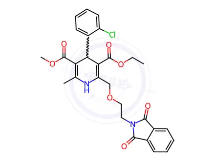 Chemical structure of Amlodipine EP Impurity A