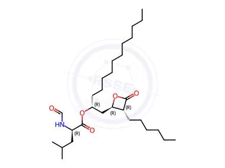 Chemical structure of Orlistat Impurity 12 (Orlistat(R,R,R,R)-Isome)