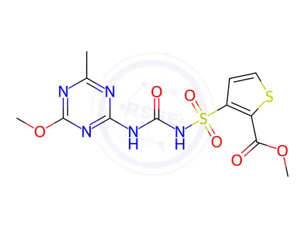 Chemical structure of Thifensulfuron-methyl