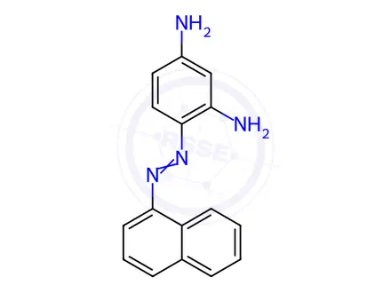 Chemical structure of Sudan Brown RR
