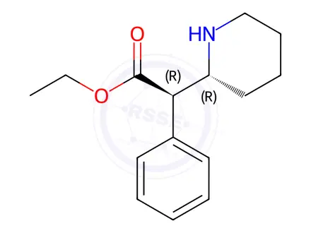 Chemical structure of Methylphenidate Hydrochloride Impurity 5 (Methylphenidate Hydrochloride EP Impurity E)
