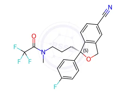 Chemical structure of Citalopram Hydrobromide Impurity 36