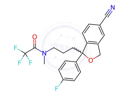 Chemical structure of Citalopram Hydrobromide Impurity 37