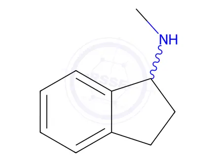 Chemical structure of N-methyl-2,3-dihydro-1H-inden-1-amine