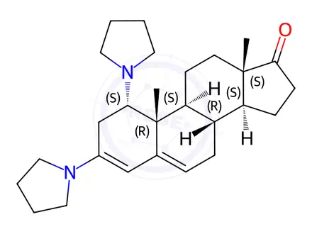 Chemical structure of Testosterone Impurity 37