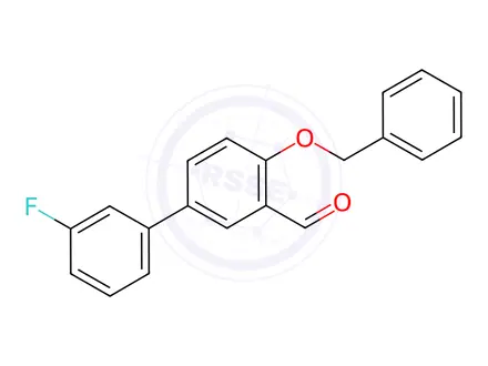 Chemical structure of 4-Benzyloxy-3'-fluorobiphenyl-3-carbaldehyde