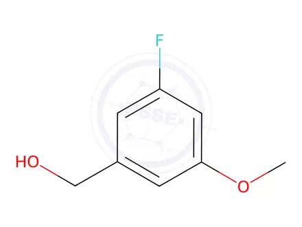 Chemical structure of 3-Fluoro-5-methoxybenzyl Alcohol
