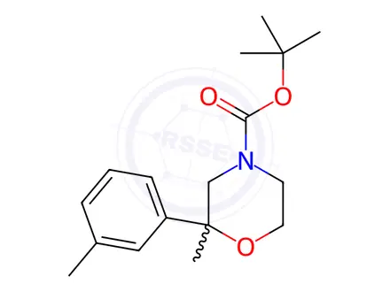 Chemical structure of 4-Boc-2-methyl-2-(m-tolyl)morpholine