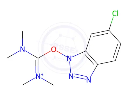 Chemical structure of TCTU