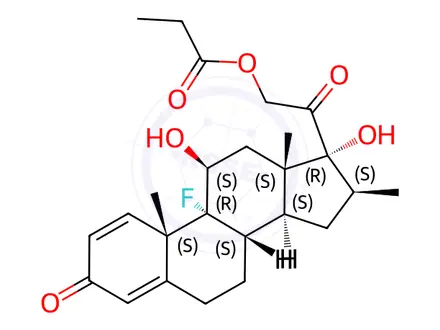 Chemical structure of Betamethasone EP Impurity C