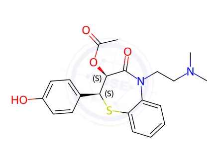 Chemical structure of Diltiazem Hydrochloride Impurity 37