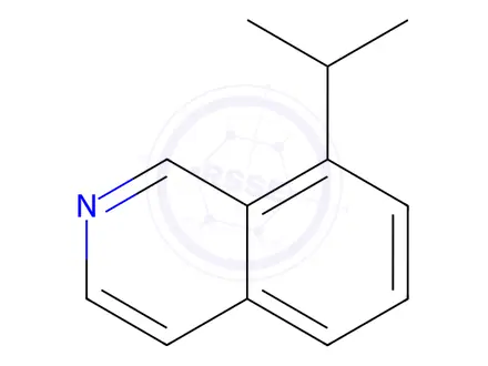 Chemical structure of Isoquinoline, 8-(1-methylethyl)-(9CI)