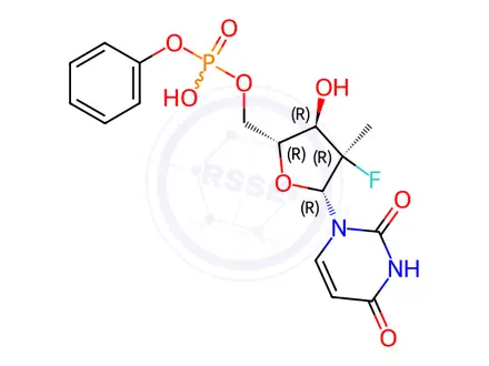Chemical structure of sofosbuvir impurity 34