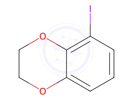 Chemical structure of 5-Iodo-2,3-dihydrobenzo[b][1,4]dioxine