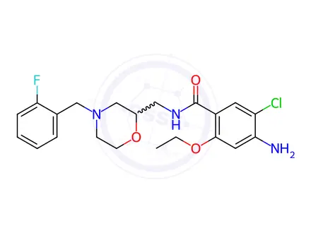Chemical structure of Mosapride Impurity 30