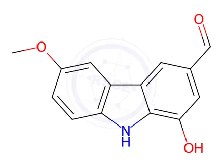 Chemical structure of Clausine I