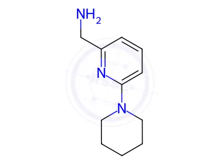 Chemical structure of (6-(Piperidin-1-yl)pyridin-2-yl)methanamine
