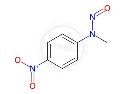 Chemical structure of Nintedanib Esilate Impurity 282 (N-Nitroso Nintedanib Esilate Impurity 130)