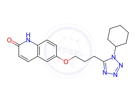 Chemical structure of Cilostazol