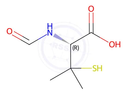 Chemical structure of Penicillamine Impurity 11