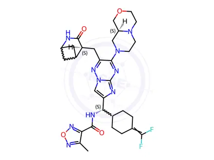Chemical structure of Levosimendan Impurity 13