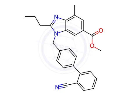 Chemical structure of Telmisartan Impurity 15