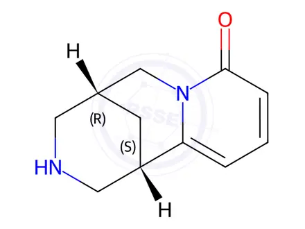Chemical structure of Cytisine Impurity 1 (+)-Cytisine