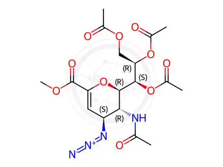 Chemical structure of Zanamivir Impurity 10