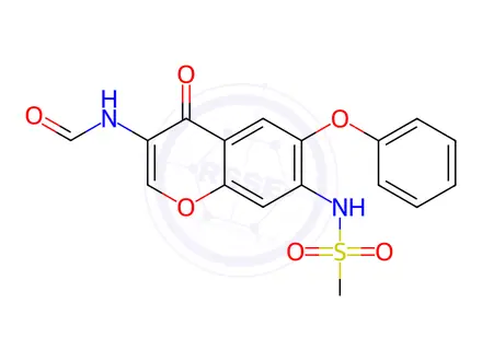 Chemical structure of Iguratimod