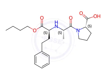 Chemical structure of Enalaprilat Impurity 16