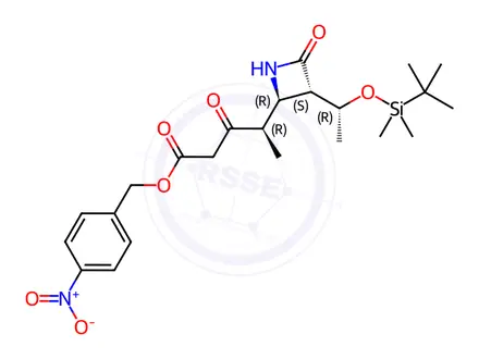 Chemical structure of Tebipenem Pivoxil Impurity 5