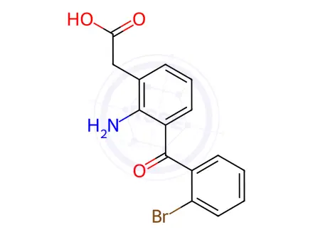 Chemical structure of Bromfenac Sodium Impurity 54 Monomer