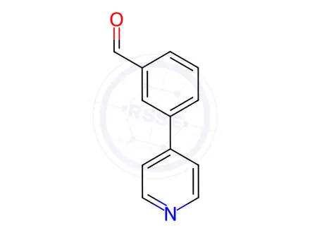 Chemical structure of 3-Pyrid-4-ylbenzaldehyde