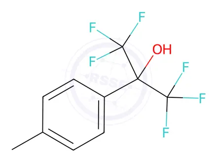 Chemical structure of Hexafluoro-2-(p-tolyl)isopropanol