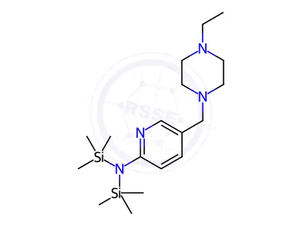 Chemical structure of Abemaciclib Impurity 18
