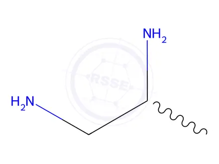 Chemical structure of 1,2-Diaminopropane