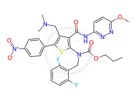 Chemical structure of Relugolix Impurity 73