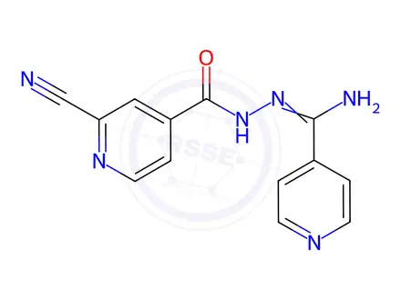 Chemical structure of Topiroxostat Impurity 6