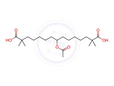 Chemical structure of Bempedoic Acid Impurity 15