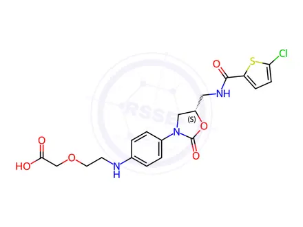 Chemical structure of Rivaroxaban Impurity 37