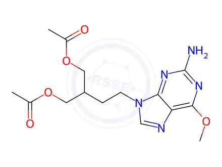 Chemical structure of Famciclovir Impurity 18