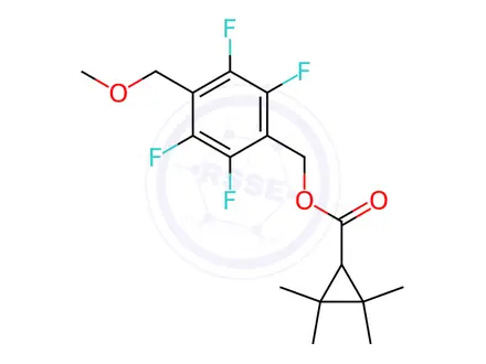 Chemical structure of Tetramethylfluthrin