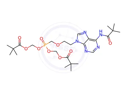 Chemical structure of Adefovir amide Impurity