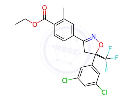 Chemical structure of Fluralaner Impurity 6