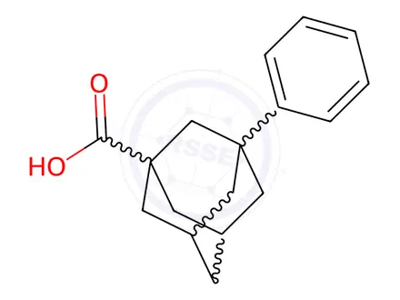 Chemical structure of Adamantane Impurity 60
