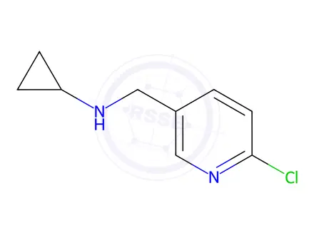 Chemical structure of (6-Chloro-pyridin-3-ylMethyl)-cyclopropyl-aMine hydrochloride